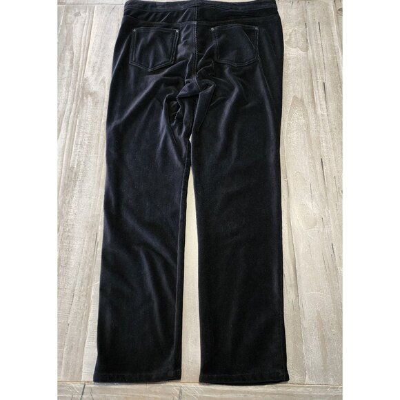 Gloria Vanderbilt Vickie Womens Black Corduroy Pants Stretchy Size 16 Average - Picture 4 of 8